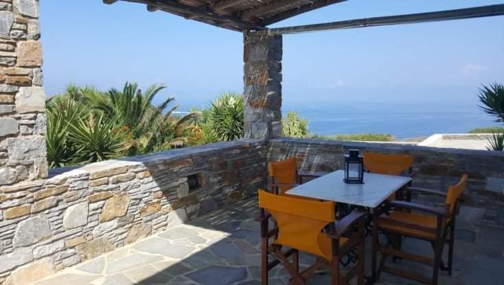Syros Apartments Suites Chryssonisos 金尼昂 外观 照片