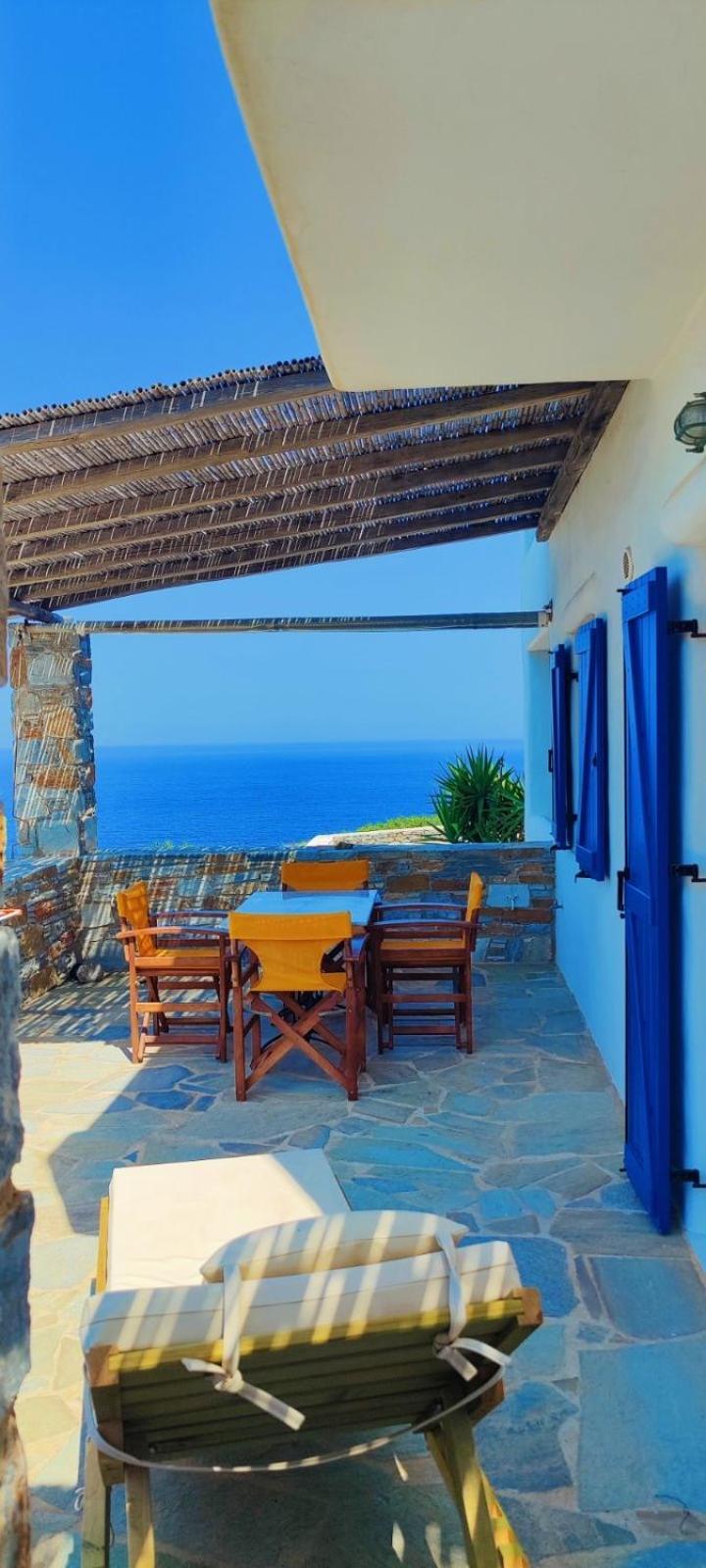 Syros Apartments Suites Chryssonisos 金尼昂 外观 照片