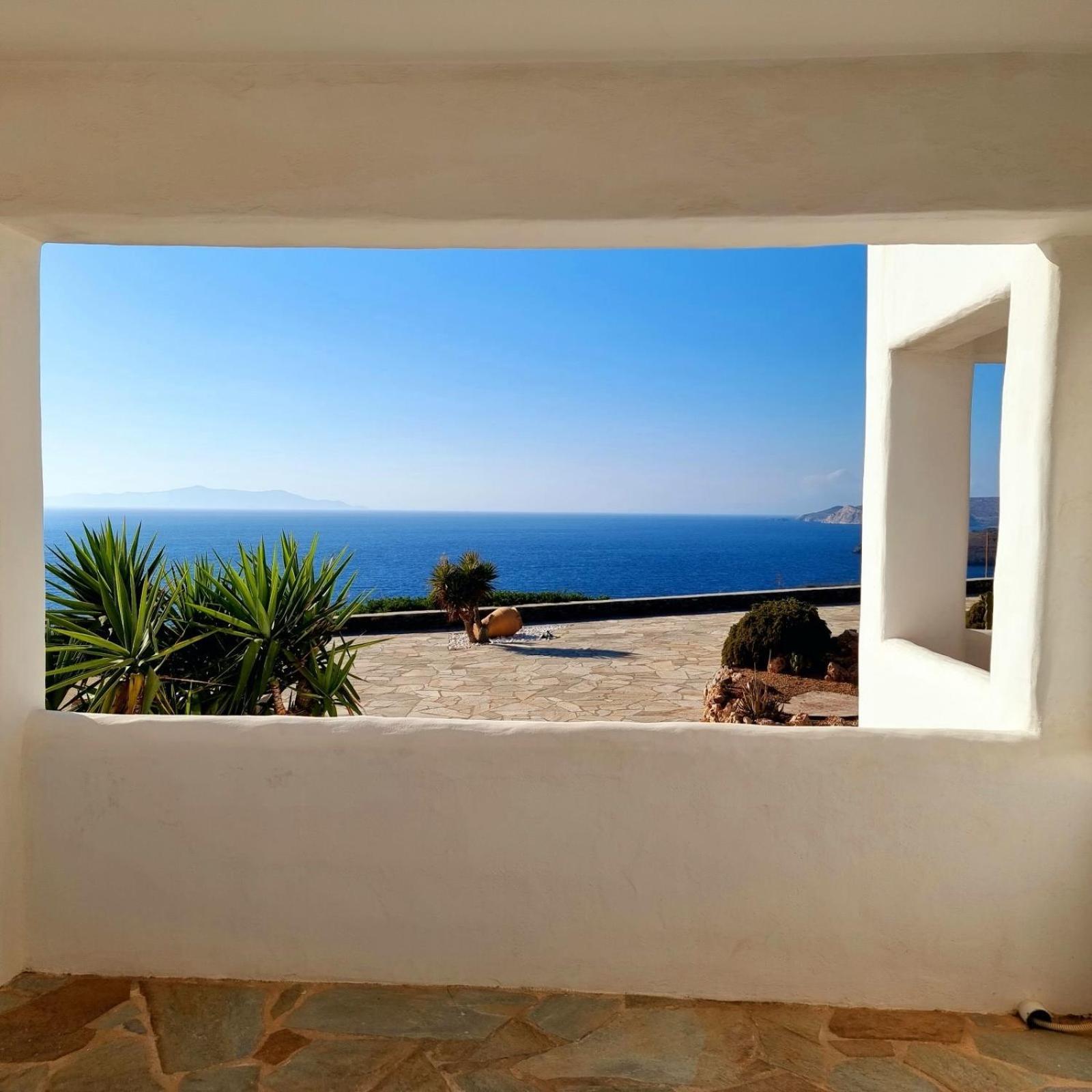 Syros Apartments Suites Chryssonisos 金尼昂 外观 照片