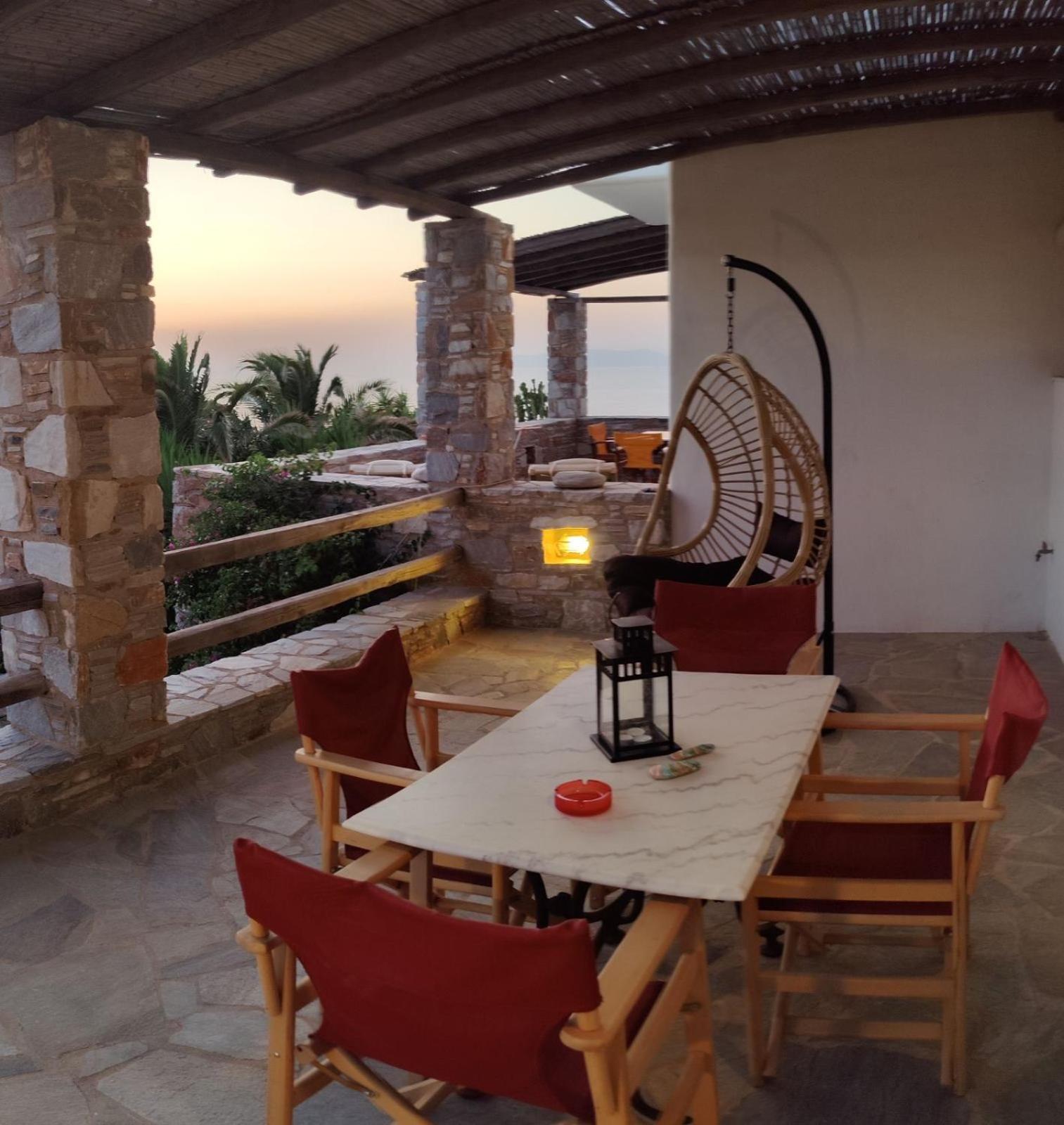 Syros Apartments Suites Chryssonisos 金尼昂 外观 照片