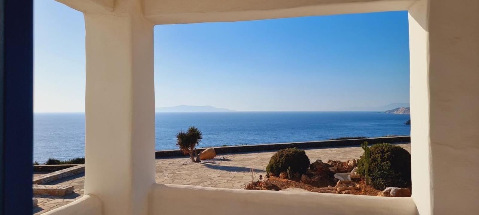 Syros Apartments Suites Chryssonisos 金尼昂 外观 照片