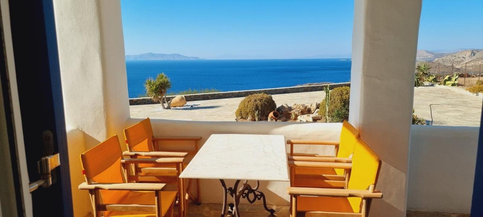 Syros Apartments Suites Chryssonisos 金尼昂 外观 照片