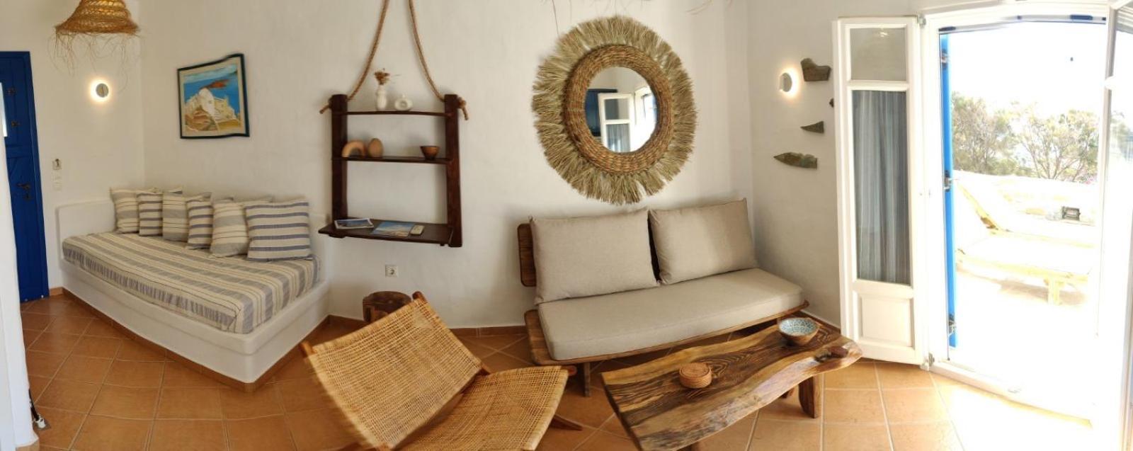 Syros Apartments Suites Chryssonisos 金尼昂 外观 照片